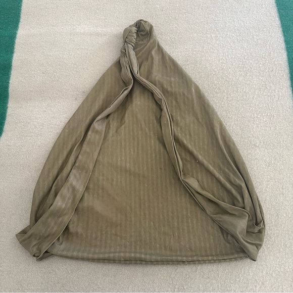 Fendi Vintage Striped Coated Fabric Shoulder Sling Bag Backpack with Pouchette - Picture 6 of 15